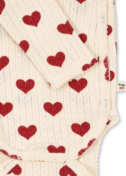 Discount Konges Sløjd MINNIE BODYSTOCKING TIL NYFØDT - amour rouge amourrouge