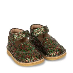 Hot Konges Sløjd minnie glittersko - MULTI GLITTER multiglitter