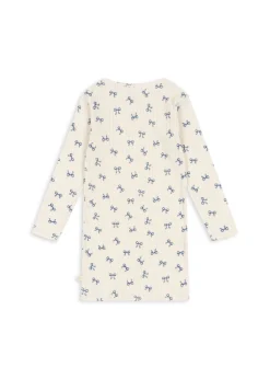 New Konges Sløjd Minnie kjole - bow bleu bowbleu