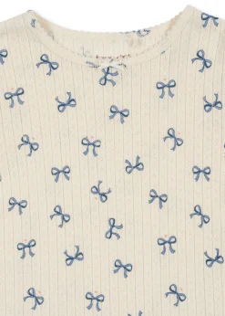 New Konges Sløjd Minnie kjole - bow bleu bowbleu