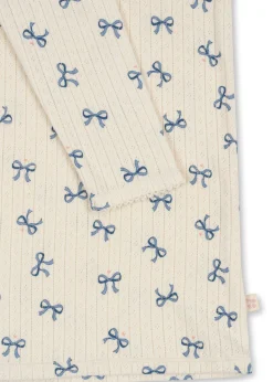 New Konges Sløjd Minnie kjole - bow bleu bowbleu