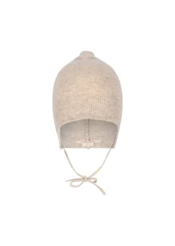 Store Konges Sløjd MINO HUE - OFF WHITE MELANGE POINTELLE offwhitemelangepointelle