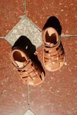 Best Konges Sløjd minoutte sandaler - cognac