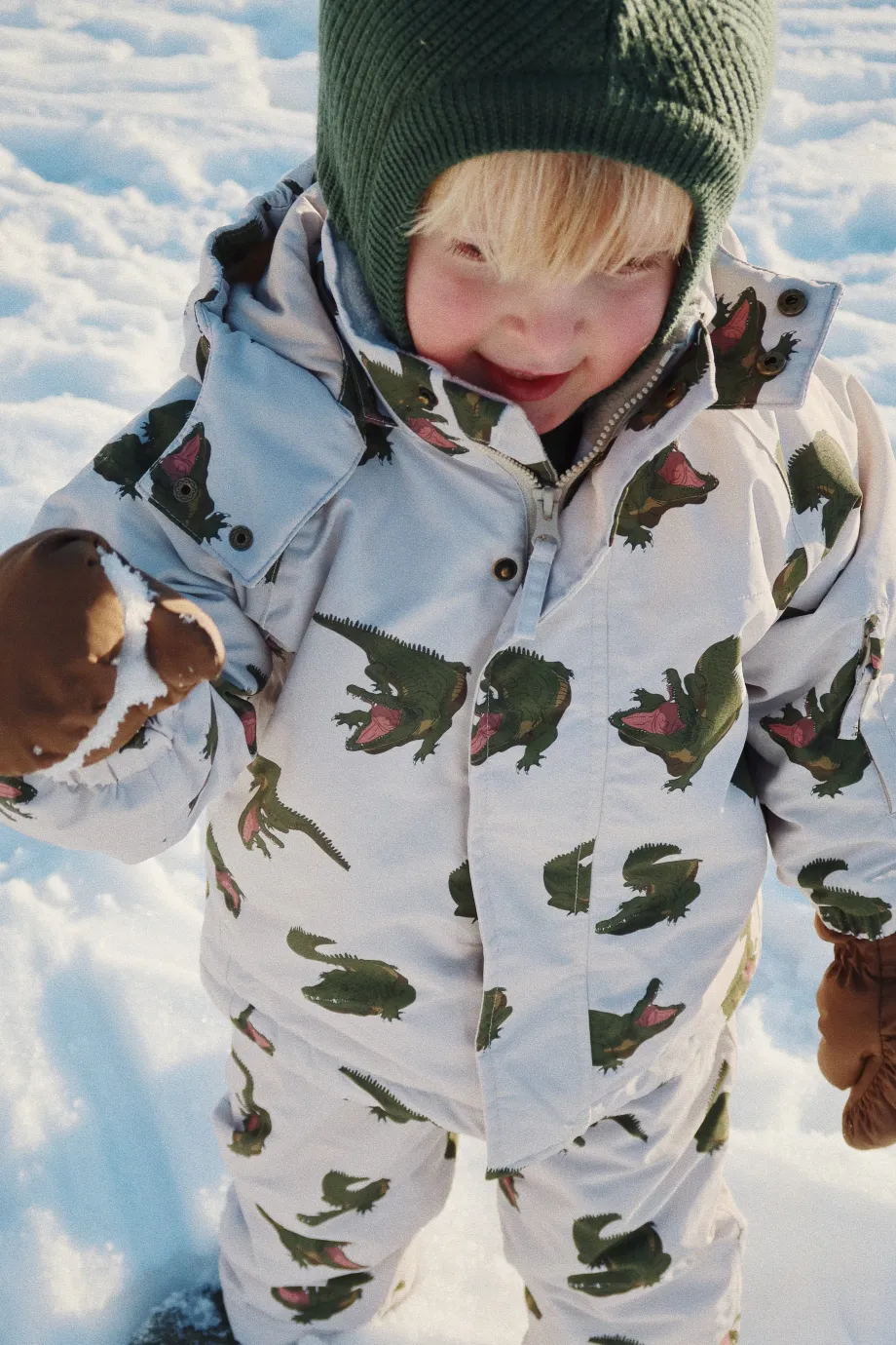 Clearance Konges Sløjd mismou vinterjakke - crocodile