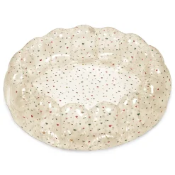 New Konges Sløjd musling badebassin stor - MULTI HEARTS multihearts