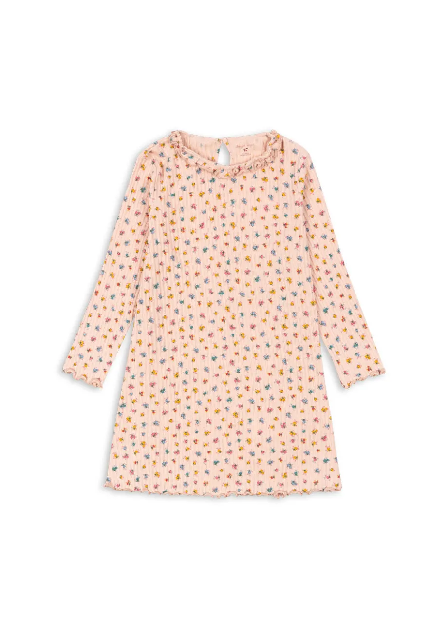 Outlet Konges Sløjd NIA KJOLE - BLOOMIE BLUSH bloomieblush