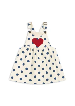 Shop Konges Sløjd NOLA SPENCER KJOLE - BLUE DOT bluedot