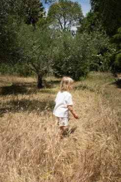 Online Konges Sløjd olive kortærmet skjorte - PURE CASHMERE purecashmere