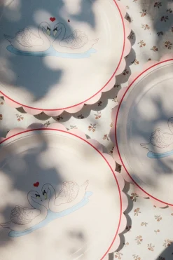 Fashion Konges Sløjd paptallerkner - swan