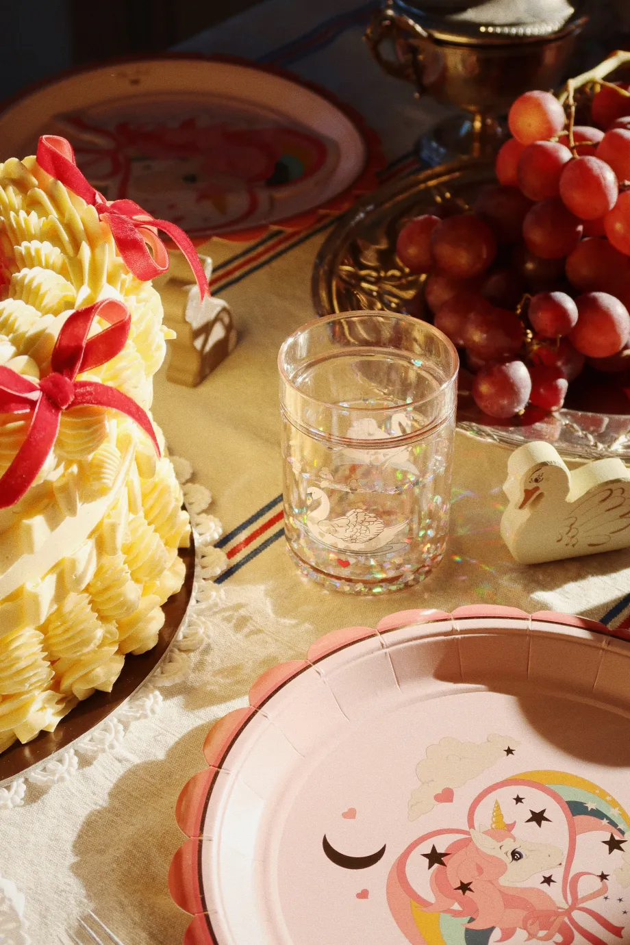 Discount Konges Sløjd paptallerkner - unicorn