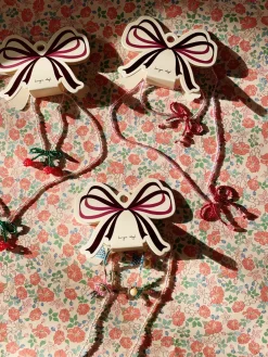 New Konges Sløjd Pearly dancers halskæde og armbånd - multi