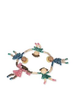 New Konges Sløjd Pearly dancers halskæde og armbånd - multi