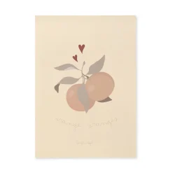 Hot Konges Sløjd plakat - ORANGE ORANGE orangeorange