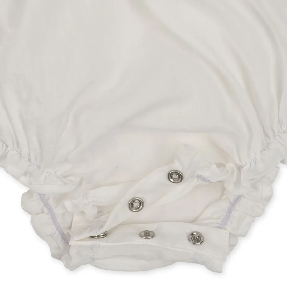 Clearance Konges Sløjd posey romper - OPTIC WHITE opticwhite