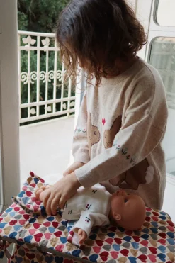 Store Konges Sløjd puslebord til dukke - COEUR BISOUS coeurbisous