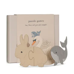 Hot Konges Sløjd puslespil - beige