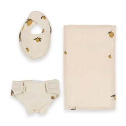 Discount Konges Sløjd puslesæt til dukke - lemon