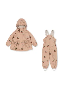 Sale Konges Sløjd rainy palme regnsæt - MA GRANDE CERISE BLUSH magrandeceriseblush