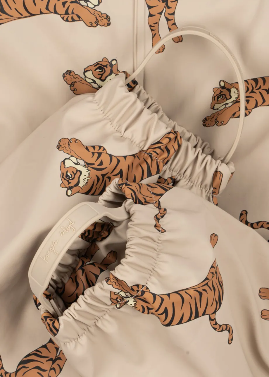 Best Sale Konges Sløjd rainy palme regnsæt - tiger