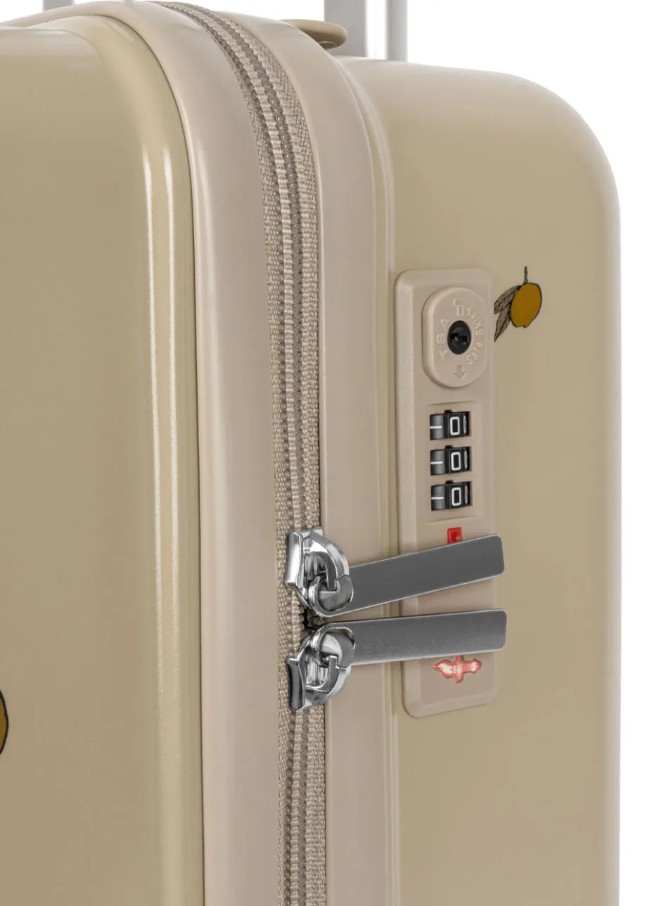 Fashion Konges Sløjd rejsekuffert - lemon