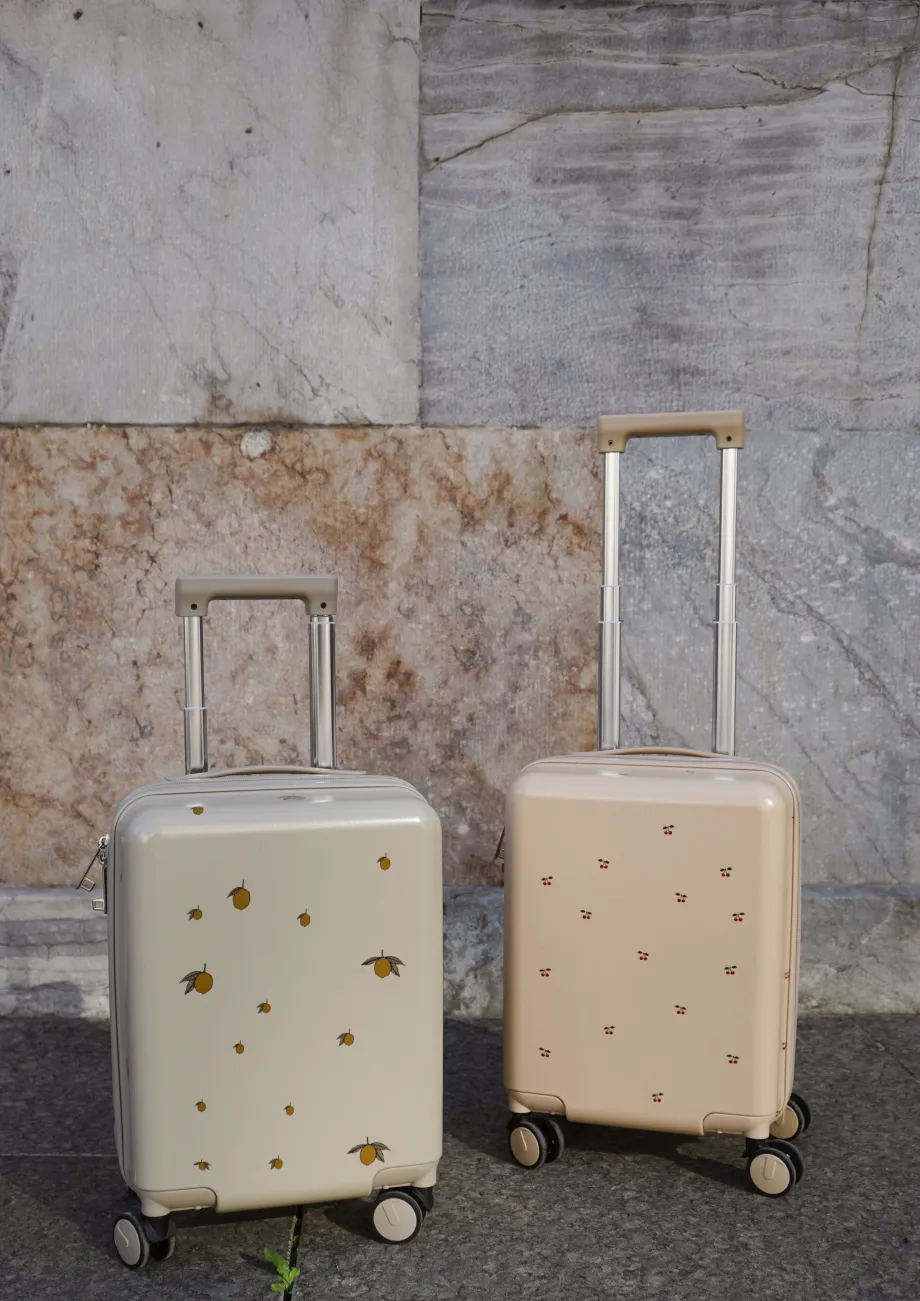 Fashion Konges Sløjd rejsekuffert - lemon