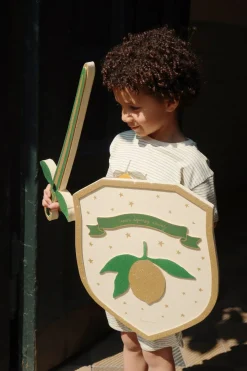 New Konges Sløjd RIDDERSVÆRD OG SKJOLD - MIDNIGHT NAVY midnightnavy