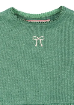 Discount Konges Sløjd ROLI KJOLE - BOTTLE GREEN bottlegreen