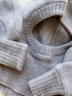 New Konges Sløjd saga elefanthue - GREY MELANGE greymelange