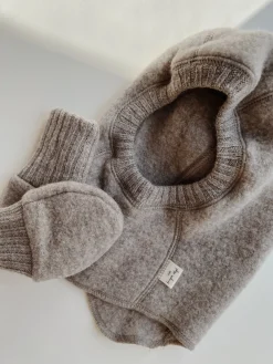 Fashion Konges Sløjd saga elefanthue - OAT MELANGE oatmelange