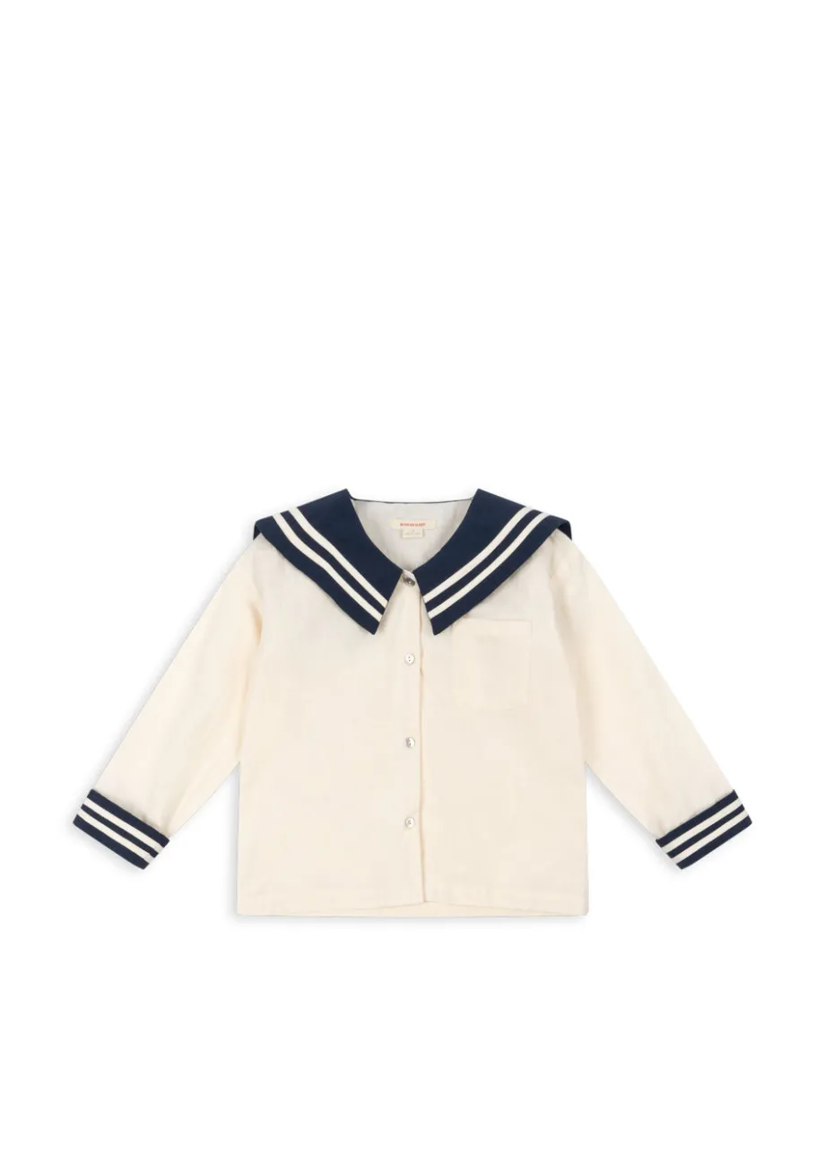 Clearance Konges Sløjd Sailor bluse - navy blazer navyblazer