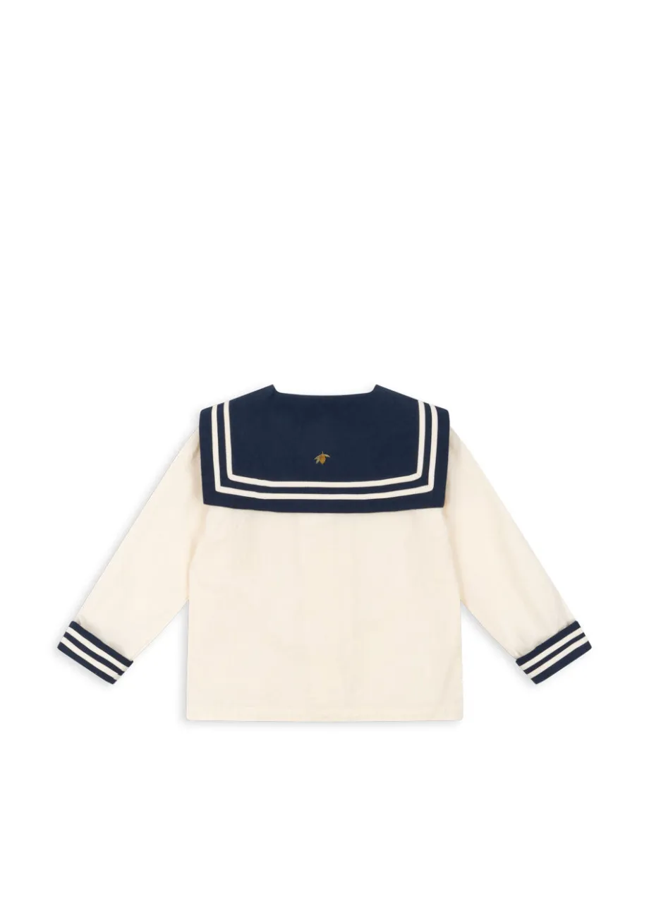 Clearance Konges Sløjd Sailor bluse - navy blazer navyblazer