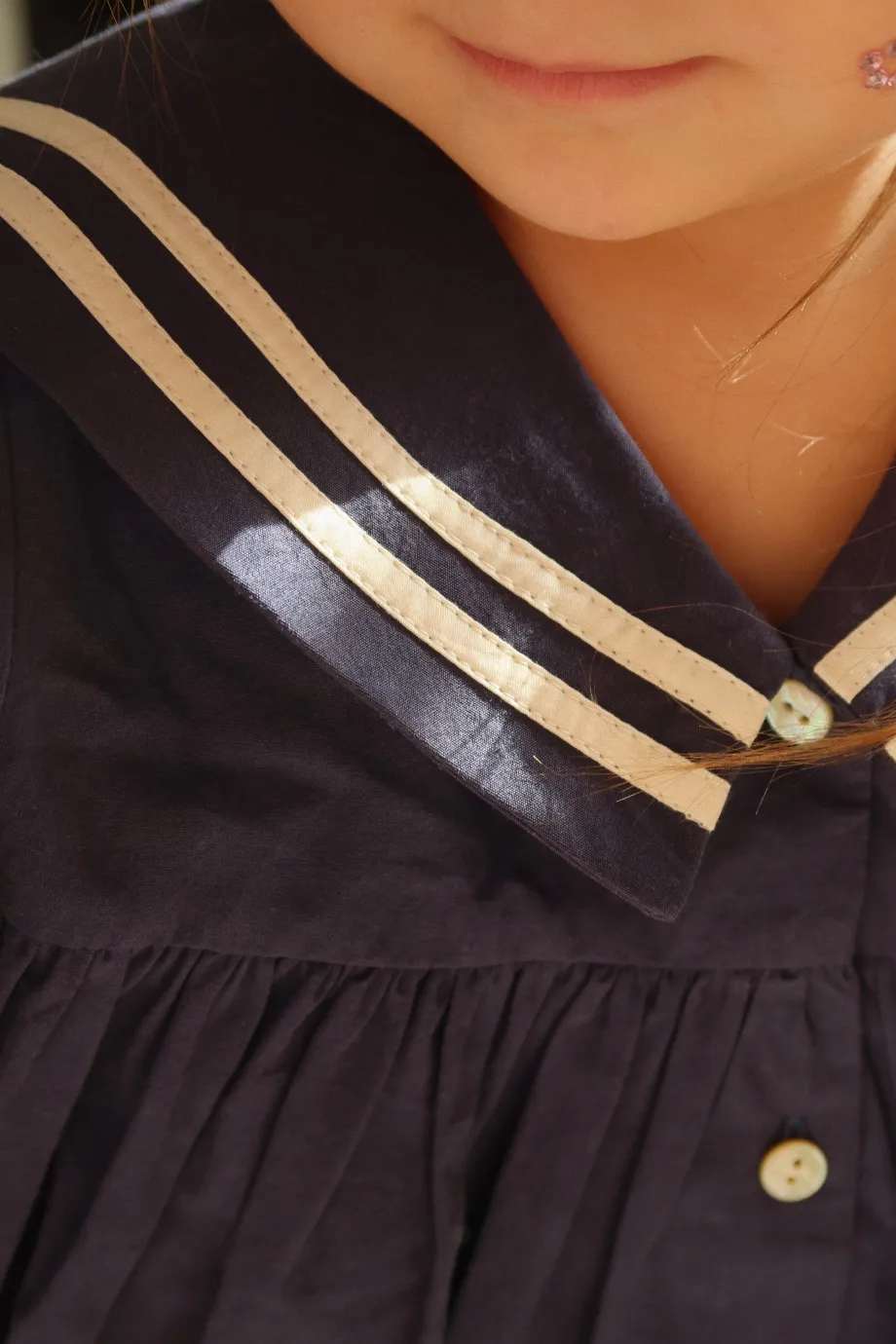 Clearance Konges Sløjd Sailor kjole - navy blazer navyblazer