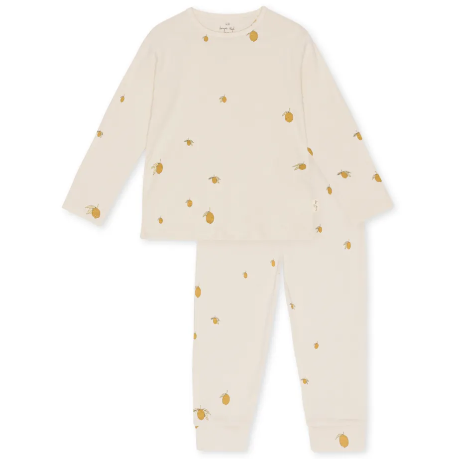 Flash Sale Konges Sløjd sleepy pyjamas - lemon
