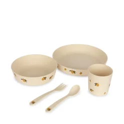 Store Konges Sløjd spisesæt - lemon