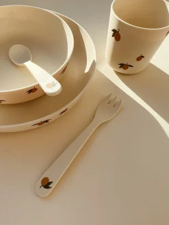 Store Konges Sløjd spisesæt - lemon