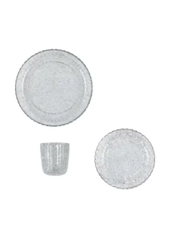 Clearance Konges Sløjd SPISESÆT - SPARKLING BLUE sparklingblue