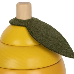 Clearance Konges Sløjd stable legetøj - lemon