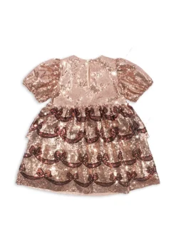 Best Konges Sløjd Starla bow wow kjole - gold blush goldblush