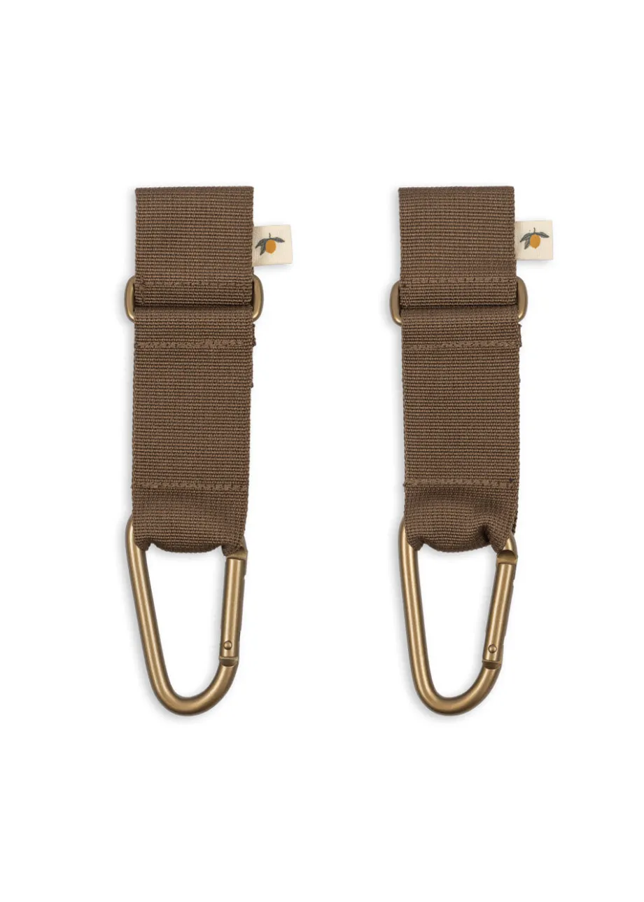 Outlet Konges Sløjd stropper til pusletaske - walnut