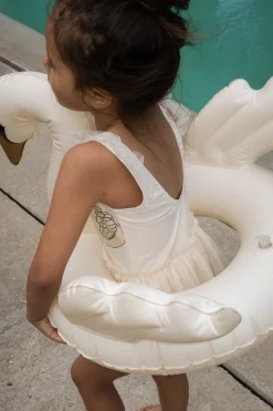 Flash Sale Konges Sløjd swan badering - CREAM OFF WHITE creamoffwhite