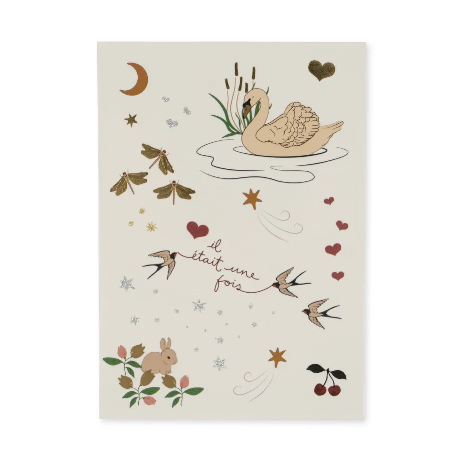 New Konges Sløjd TATOVERINGER - swan