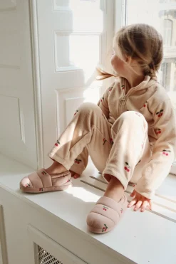 New Konges Sløjd Tavi fleece bukser - cherry