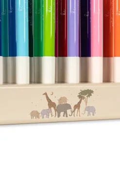 Hot Konges Sløjd Tusser 24 pak - safari