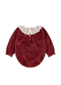 Online Konges Sløjd Venola romper - red dahlia reddahlia