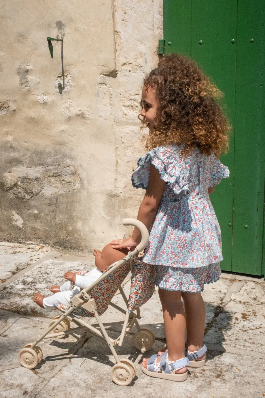 Best Sale Konges Sløjd verbena shorts - BIBI BLUE bibiblue