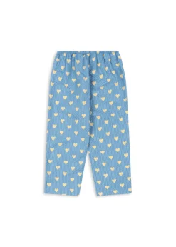 Online Konges Sløjd vida bukser - AISURU BLUE aisurublue