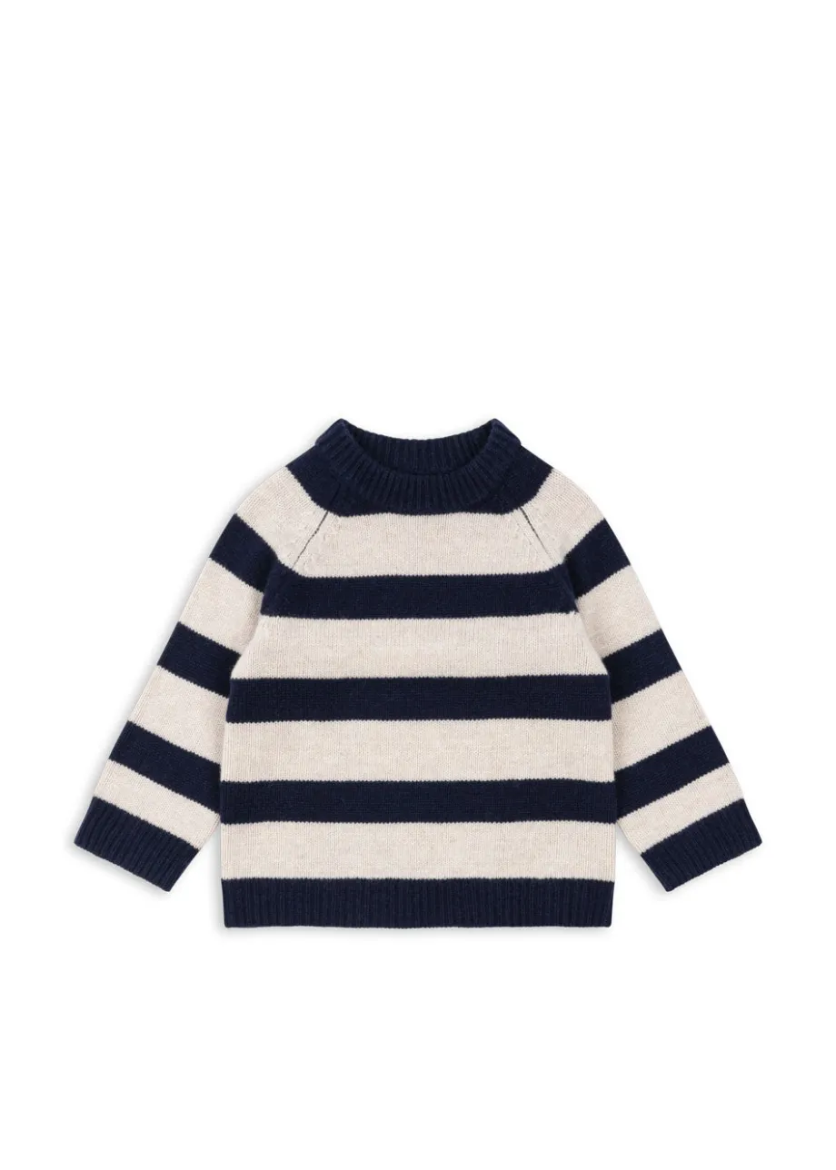 New Konges Sløjd VITU BLUSE - CAPTAIN'S BLUE captain'sblue