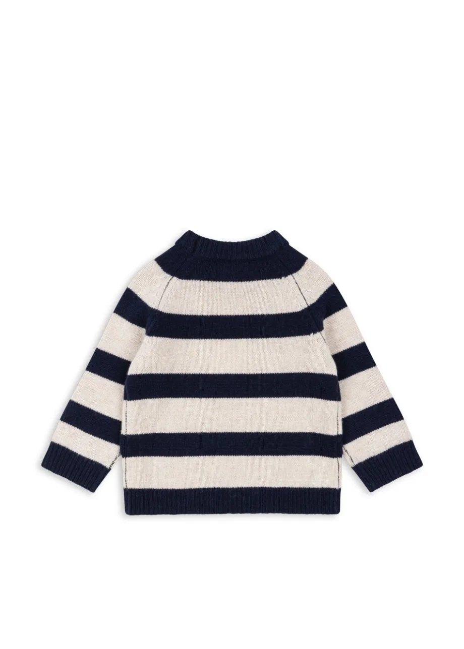 New Konges Sløjd VITU BLUSE - CAPTAIN'S BLUE captain'sblue