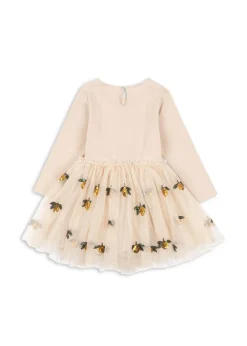 Outlet Konges Sløjd Yvonne ballerina kjole - lemon sequin lemonsequin