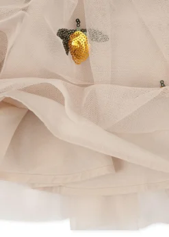 Outlet Konges Sløjd Yvonne ballerina kjole - lemon sequin lemonsequin